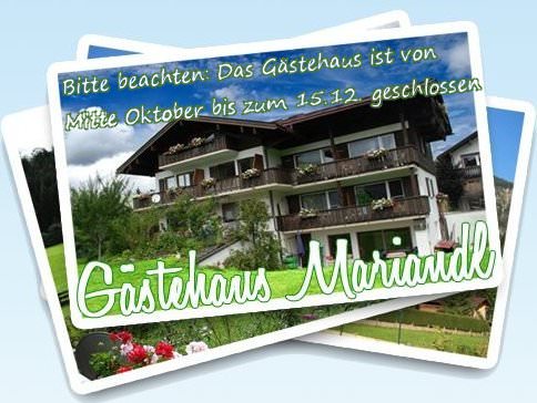 Logo des Gästehauses Mariandl in Oberstdorf